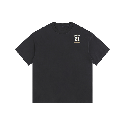 Vintage Washed Oversized Cotton T-Shirt