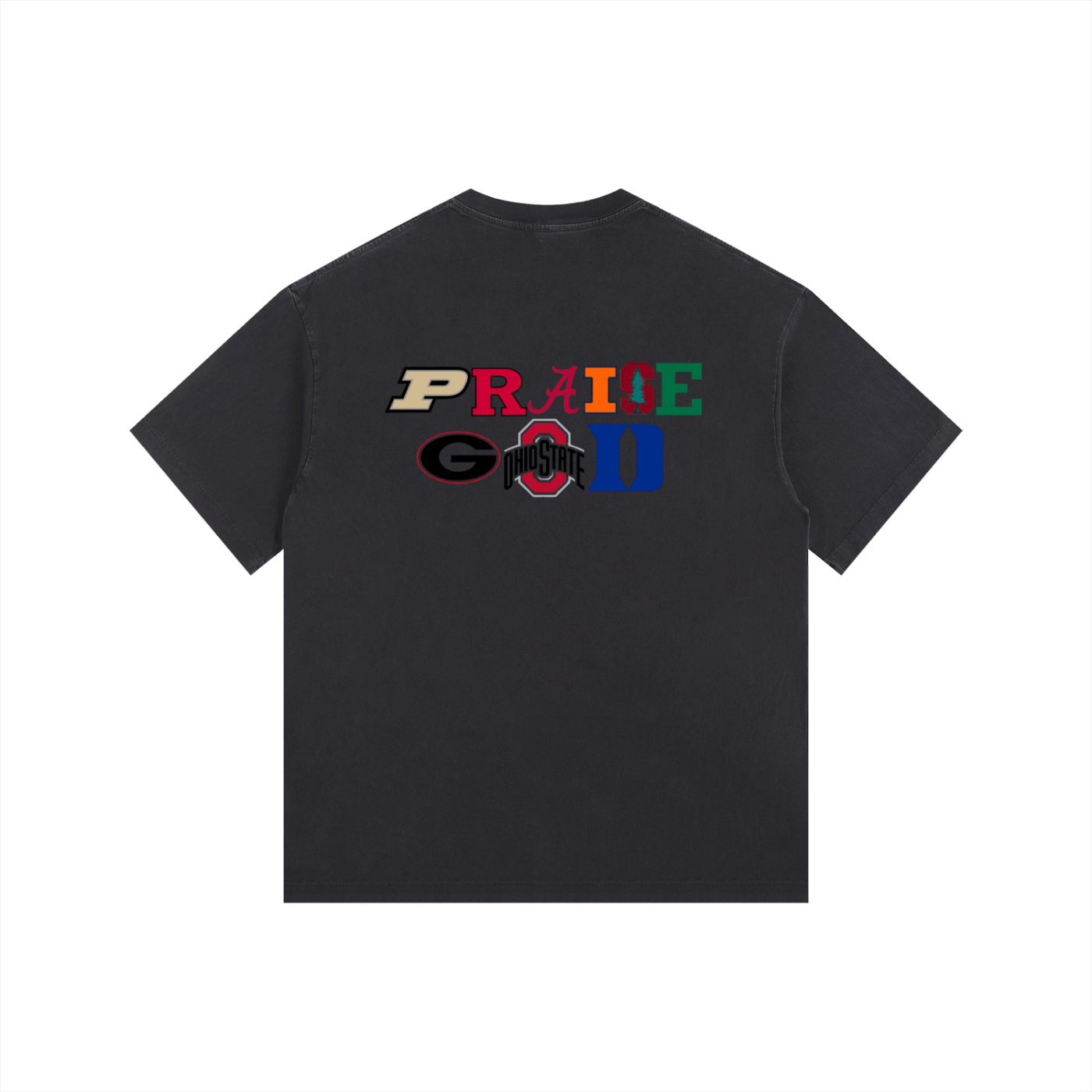 Praise God Oversized Cotton T-Shirt